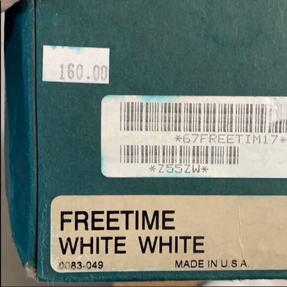 SAS WHITE LEATHER COMFORT SHOES. NEW. - Picture 7 of 7